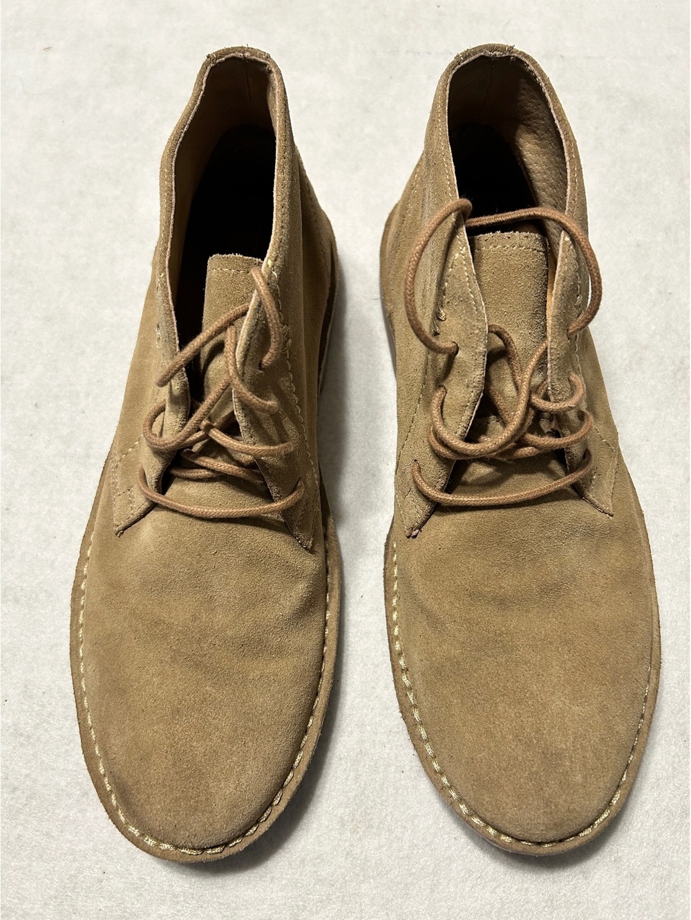 Nunn Bush Men's Tan Suede Leather Upper Chukka Boots Size 9M